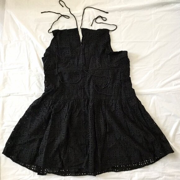 J. Crew Black Eyelet Dress - Picture 4 of 9